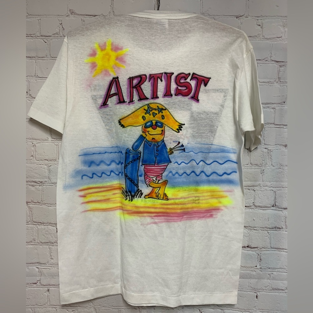 Vintage 7-UP See Spot Single Stitch USA Shirt Size M USA - Picture 2 of 5